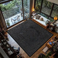 Retro Black Persian CARPET LIVE ROOM Luxury Home Decoration Bedroom Large Area Rugs Easy Cleaning Non-slip Floor Mats Bedside