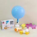Brinquedo Montessori para Crianças com Bola de Sopro Flutuante e Apito - Três em Um - Brinquedo Educativo Sensorial para Desenvolvimento da Coordenação Motora Fina