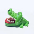 Brinquedo de dentes de crocodilo para crianças: mordidas de crocodilo nos dedos, treinamento de reação, jogo da sorte, brinquedo antiestresse.