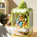 Máquina de Garra de Dinossauro, Brinquedo Eletrônico de Arcade, Máquina de Pegar Bonecas Ajustável, Música, Mini Máquina de Venda Automática, Presente de Aniversário para Crianças