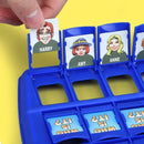 Jogo de Adivinha Quem Sou – Tabuleiro Interativo de Raciocínio Lógico e Diversão em Família