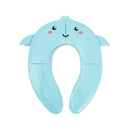 Assento Sanitário Infantil Dobrável para Viagem – Troninho Portátil de Treinamento com Almofada Confortável e Design Ergonômico