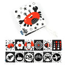 Livro de Pano Sensorial 3D para Bebês em inglês