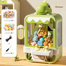 Máquina de Garra de Dinossauro, Brinquedo Eletrônico de Arcade, Máquina de Pegar Bonecas Ajustável, Música, Mini Máquina de Venda Automática, Presente de Aniversário para Crianças