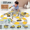 137-467 peças Carrinho de brinquedo elétrico infantil com trilho, brinquedo educativo de engenharia para crianças, brinquedo de trem com trilho, presente de aniversário para crianças