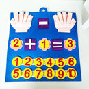 Busy Board Montessori de Feltro – Painel Sensorial Educativo de Atividades