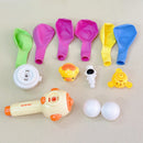 Brinquedo Montessori para Crianças com Bola de Sopro Flutuante e Apito - Três em Um - Brinquedo Educativo Sensorial para Desenvolvimento da Coordenação Motora Fina