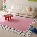 Tapete amarelo para sala de estar, estilo creme, amplo, para quarto, cabeceira, moderno, simples e elegante, tapete decorativo para mesa de centro.