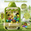 Máquina de Garra de Dinossauro, Brinquedo Eletrônico de Arcade, Máquina de Pegar Bonecas Ajustável, Música, Mini Máquina de Venda Automática, Presente de Aniversário para Crianças