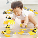 137-467 peças Carrinho de brinquedo elétrico infantil com trilho, brinquedo educativo de engenharia para crianças, brinquedo de trem com trilho, presente de aniversário para crianças