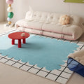 Tapete amarelo para sala de estar, estilo creme, amplo, para quarto, cabeceira, moderno, simples e elegante, tapete decorativo para mesa de centro.