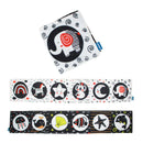 Livro de Pano Sensorial 3D para Bebês em inglês