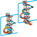 Pista de Corrida com Rampa para Carrinhos - Brinquedo Educativo para Meninos e Crianças - Quebra-Cabeça com Pista Deslizante e Carrinhos de Corrida - Brinquedo para Estacionamento de Carrinhos