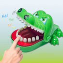 Brinquedo de dentes de crocodilo para crianças: mordidas de crocodilo nos dedos, treinamento de reação, jogo da sorte, brinquedo antiestresse.